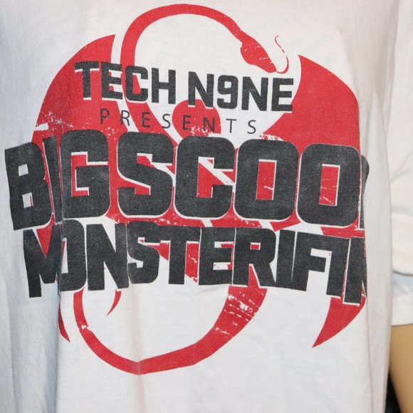 Tech n9ne Big Scoob Monsterifik Rap Promo Shirt - Picture 1 of 4
